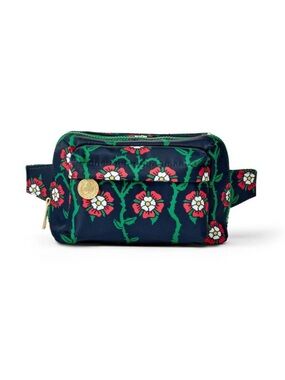 Rowing Blazers Navy Floral Crossbody Waist Bag
